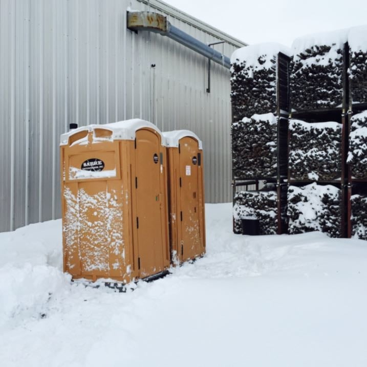 ADA Portable Restroom repair